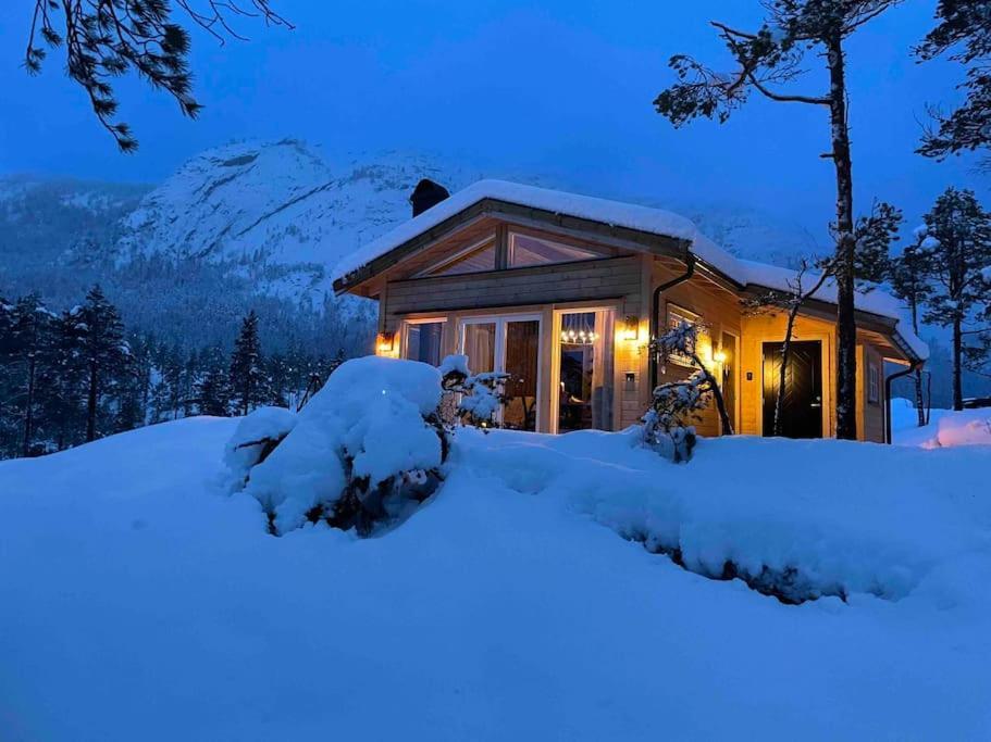 Cosy Cabin Between Lake And Mountain Treungen Luaran gambar